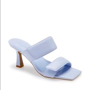 Brand new open edit square heel